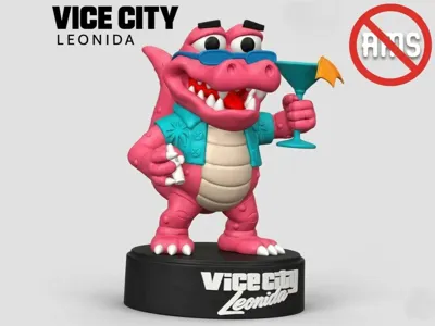 Macca the Gator figure